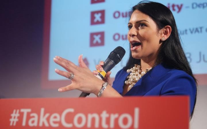 brexit referendum Leave Brexit Priti Patel