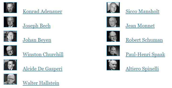 history of the European Union - founders of the EU