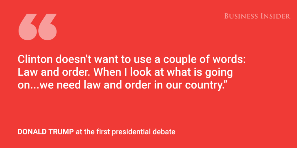 The most important quotes of the first presidential debate