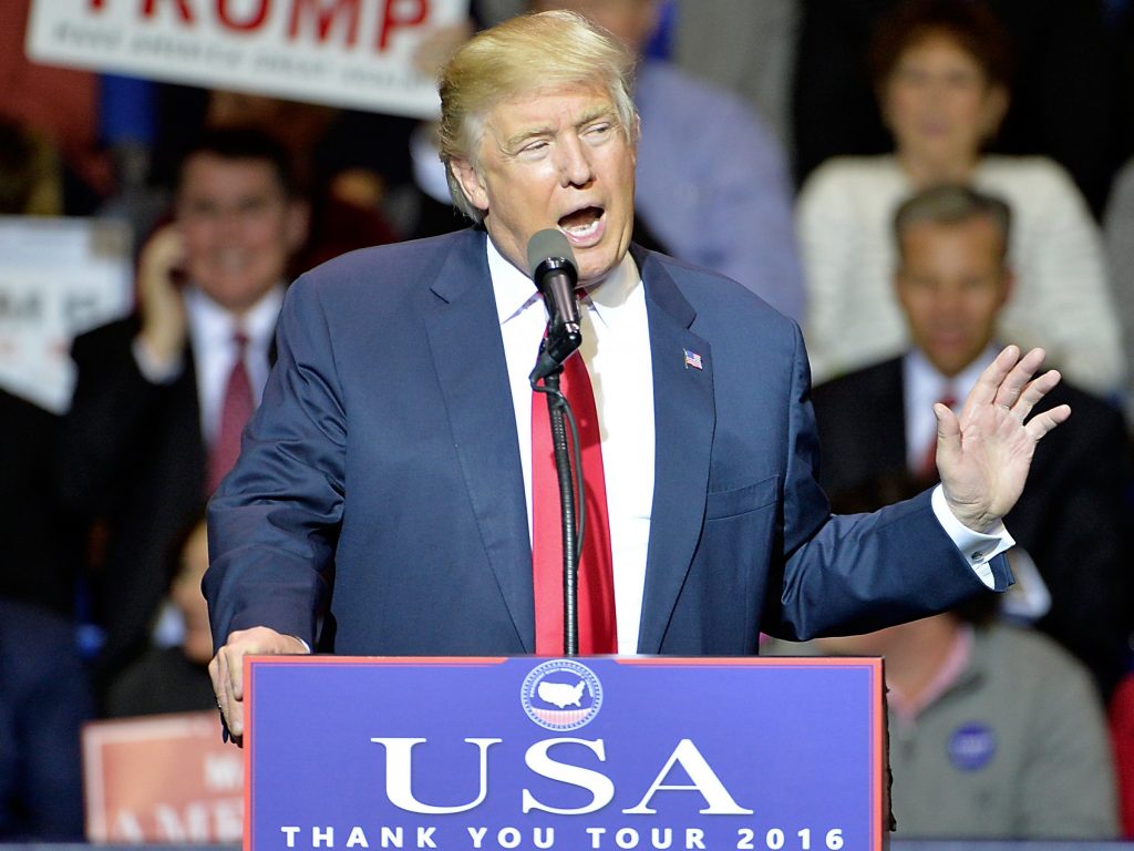 Trump keeps falsely claiming allegations of Russian hacking came only after he won election