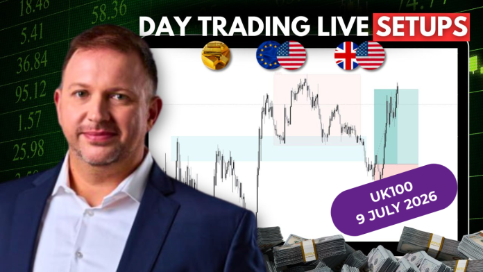 Forex Market Analysis & Day Trading Opportunity | UK100 | 9 July 2026 Forex Market Analysis & Day Trading Opportunity | UK100 | 9 July 2026
