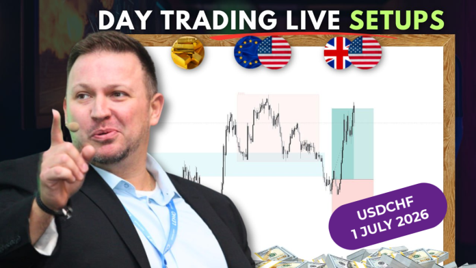 Forex Market Analysis & Day Trading Opportunity | USDCHF | 1 July 2026