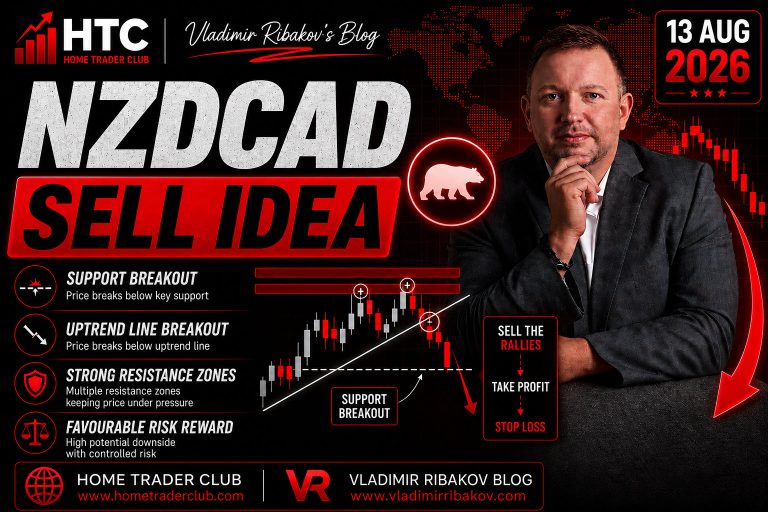 Forex Market Analysis & Day Trading Opportunity | NZDCAD | 13 Aug 2026