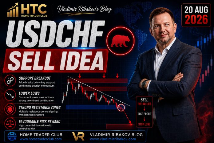 Forex Market Analysis & Day Trading Opportunity | USDCHF | 20 Aug 2026 Forex Market Analysis & Day Trading Opportunity | USDCHF | 20 Aug 2026