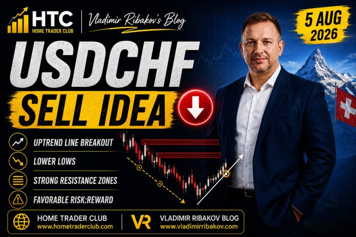Forex Market Analysis & Day Trading Opportunity | USDCHF | 5 Aug 2026