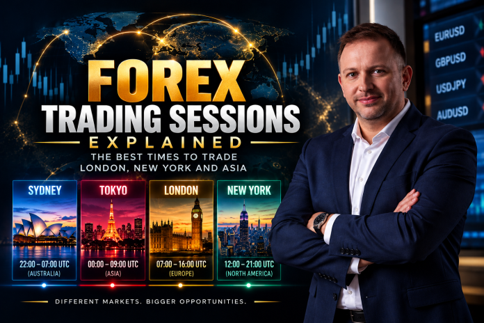 Forex Trading Sessions Explained: The Best Times to Trade London, New York, and Asia