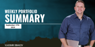 Wöchentliche Portfolioübersicht, 27. September 2019