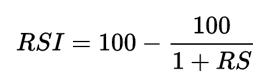 RSI formula