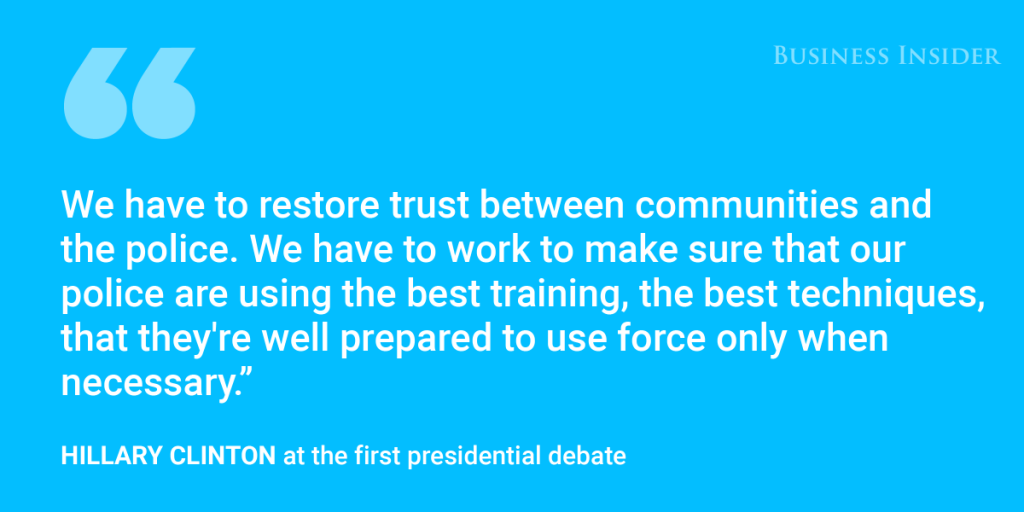The most important quotes of the first presidential debate