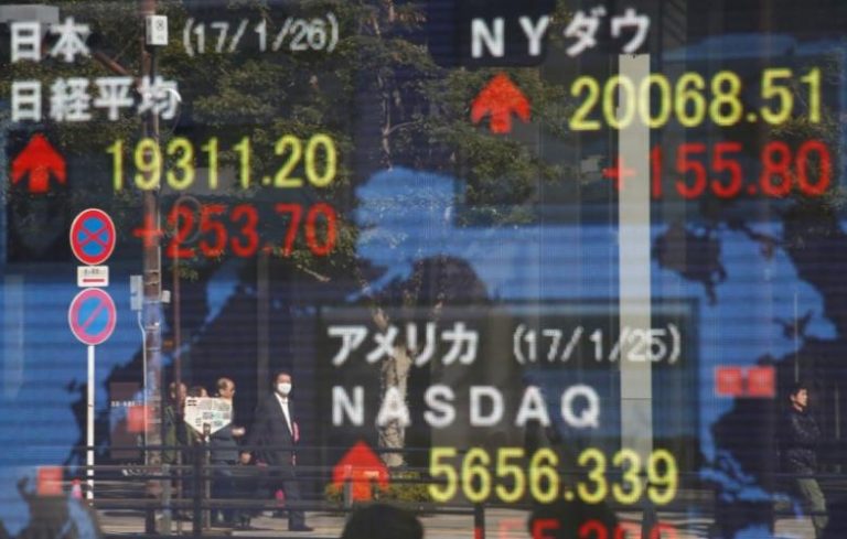 Asian shares advance, dollar supported by March rate hike bets