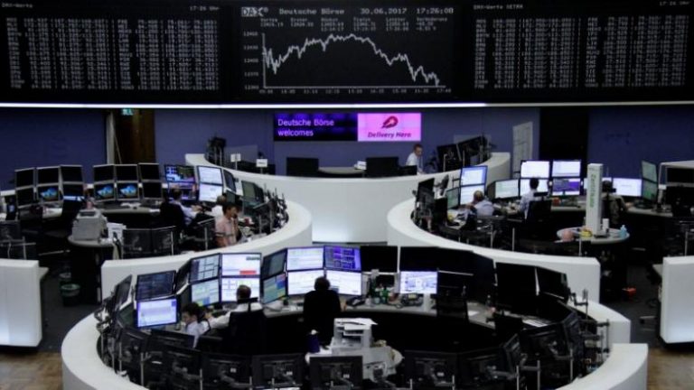 Global markets: European shares start third quarter firmer, dollar gains