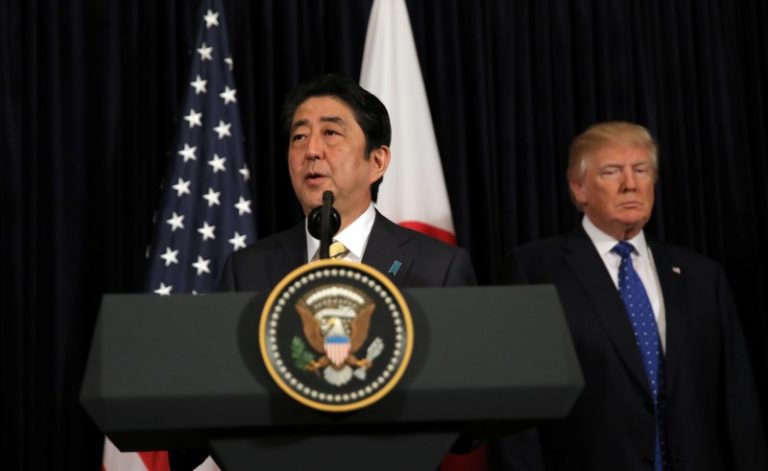 Japan’s Abe: Trump shares view that monetary policy not forex manipulation