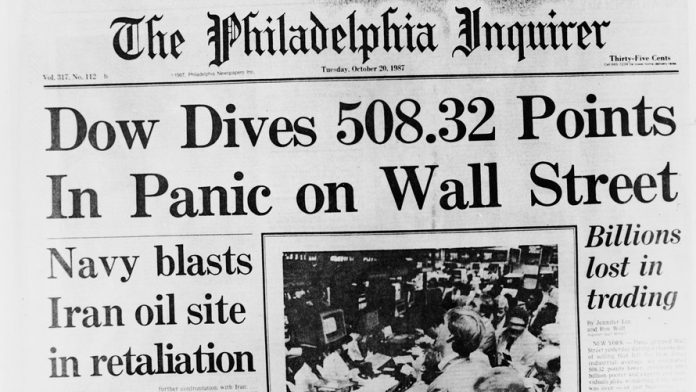 30 years after Black Monday, could stock market crash again?
