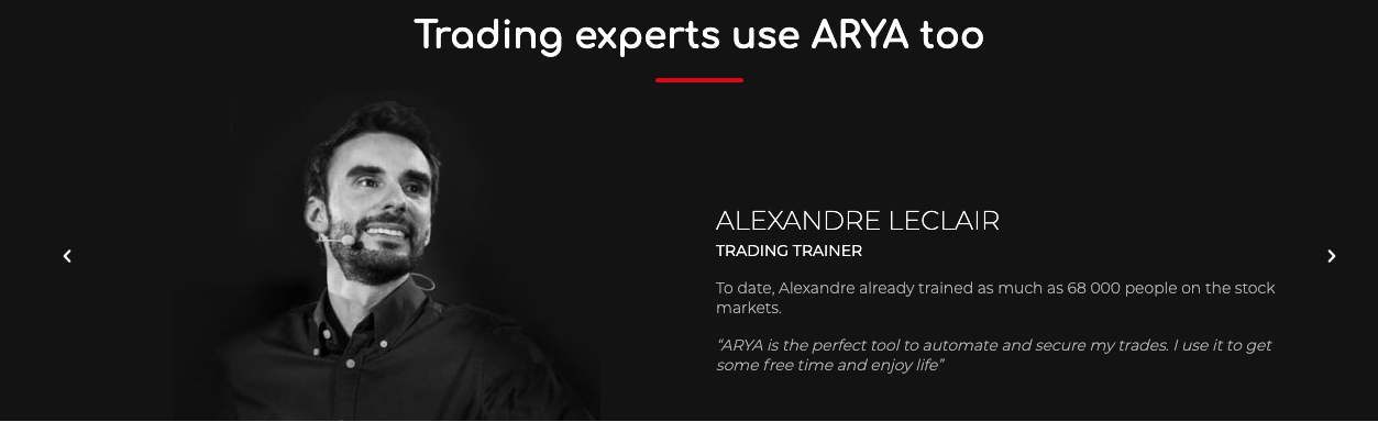 ARYA Trading Reviews