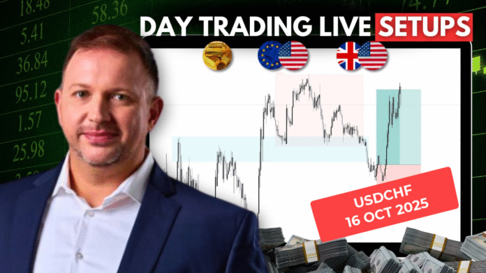 Forex Market Analysis & Day Trading Opportunity | USDCHF| 16 October 2025 Forex Market Analysis & Day Trading Opportunity | USDCHF| 16 October 2025