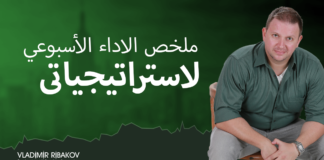 ملخص نتائج و الأداء الأسبوعي لاستراتيجياتي في 21 فبراير 2020