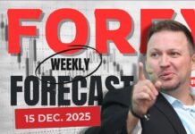 Forex Weekly Forecast: EURUSD, USDJPY, Gold & Bitcoin – 15 December 2025 Forex Weekly Forecast: EURUSD, USDJPY, Gold & Bitcoin - 15 December 2025