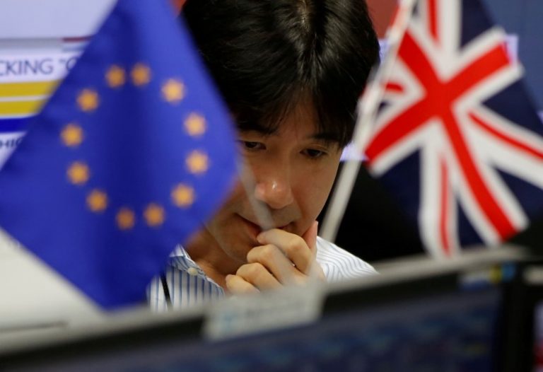 Stocks in free fall as UK nears EU exit