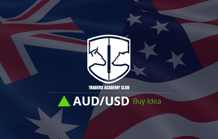 AUDUSD منطقة دعم قوية توفر إعداد تداول شراء