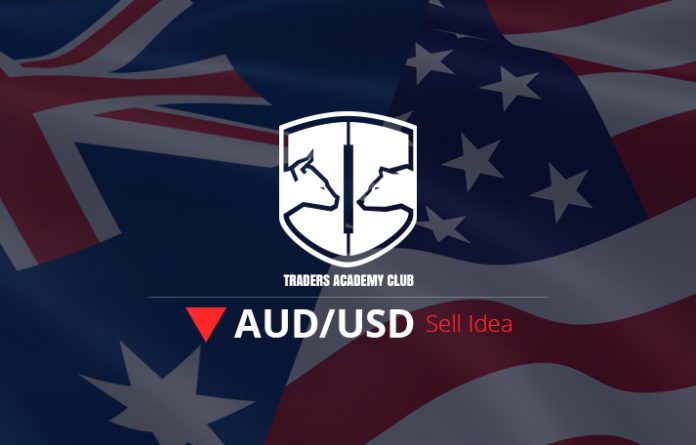 AUDUSD Trend Line Breakout Provides Sell Trade Opportunity